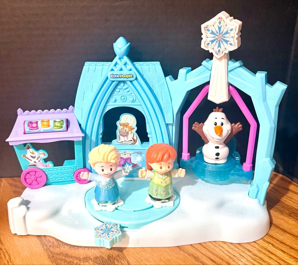 FP Little People Disney Frozen Arendelle Winter Wonderland Elsa Anna Olaf
